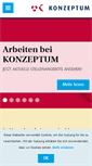 Mobile Screenshot of konzeptum.de